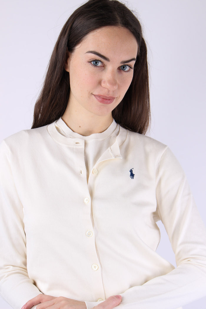 Cardigan Cotone Cream-7
