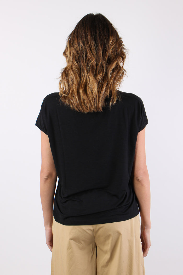 T-shirt Scavo V Nero-5