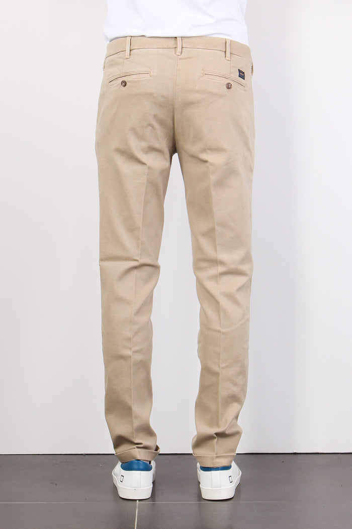 Pantalone Chino Flanella Beige-3