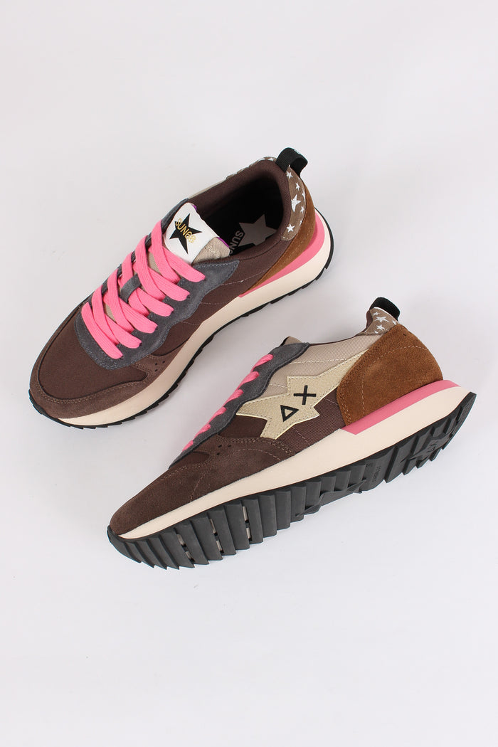 Sneaker Stargirl Multicolor Marrone-3