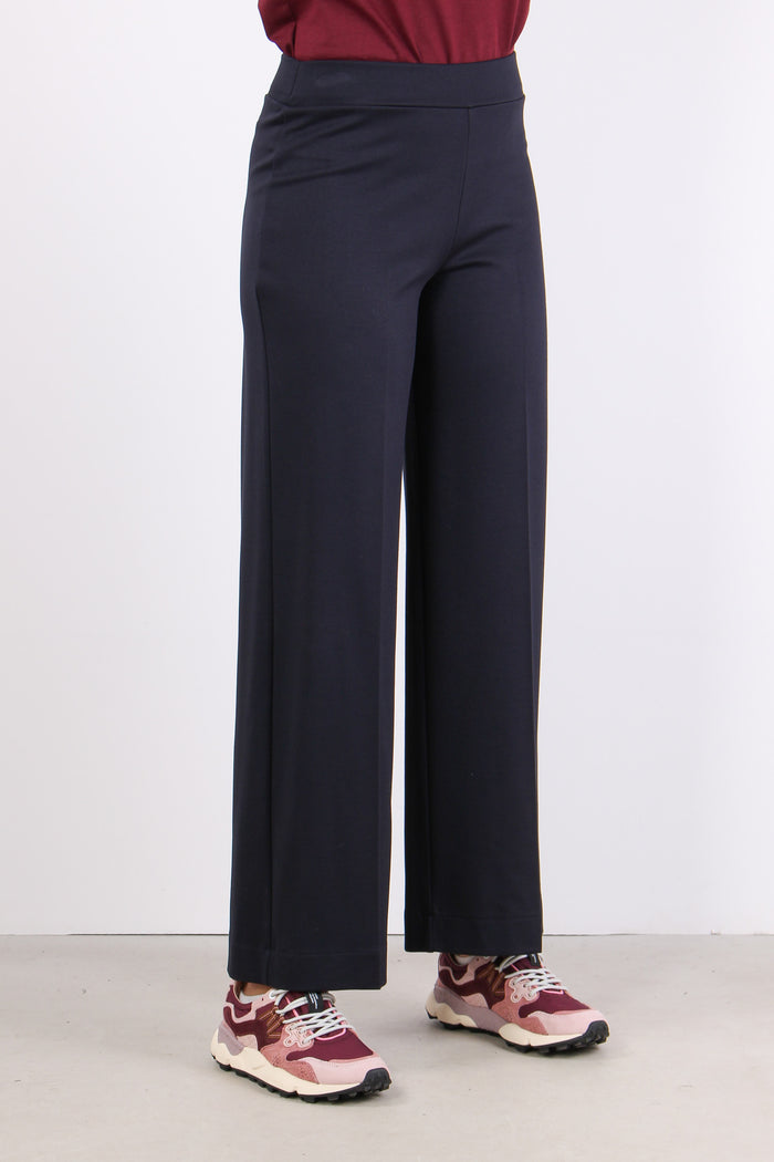 Pantalone Punto Milano Diagona Blu-6