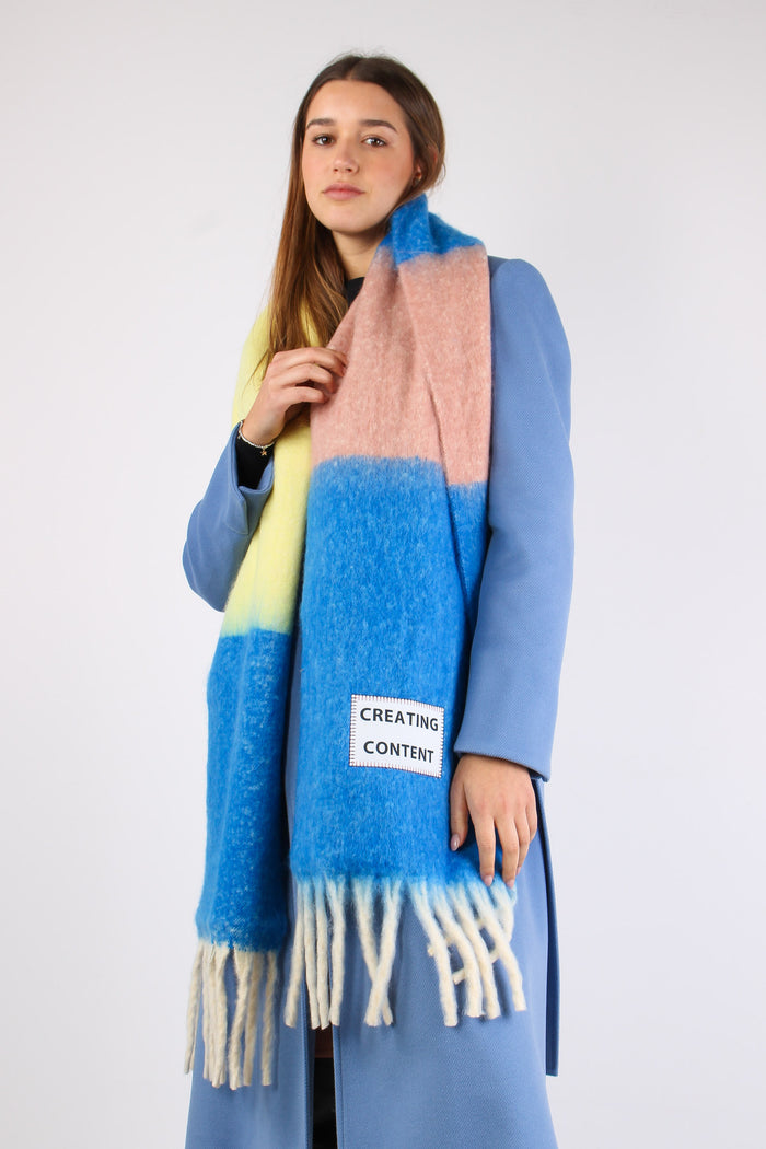 Sciarpa Creating Content Multicolor-4