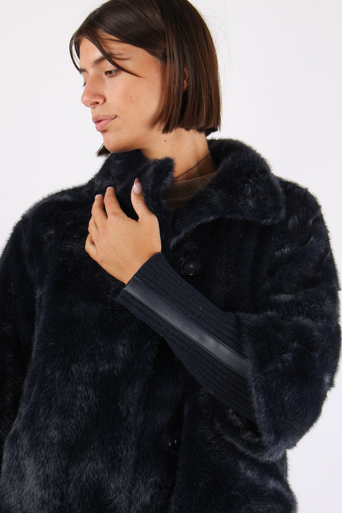 Cappetta Manica 3/4 Dark Navy-2