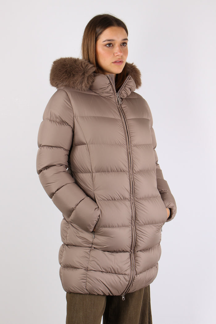 Piumino Lungo Opaco Ecopellicc Yam-5