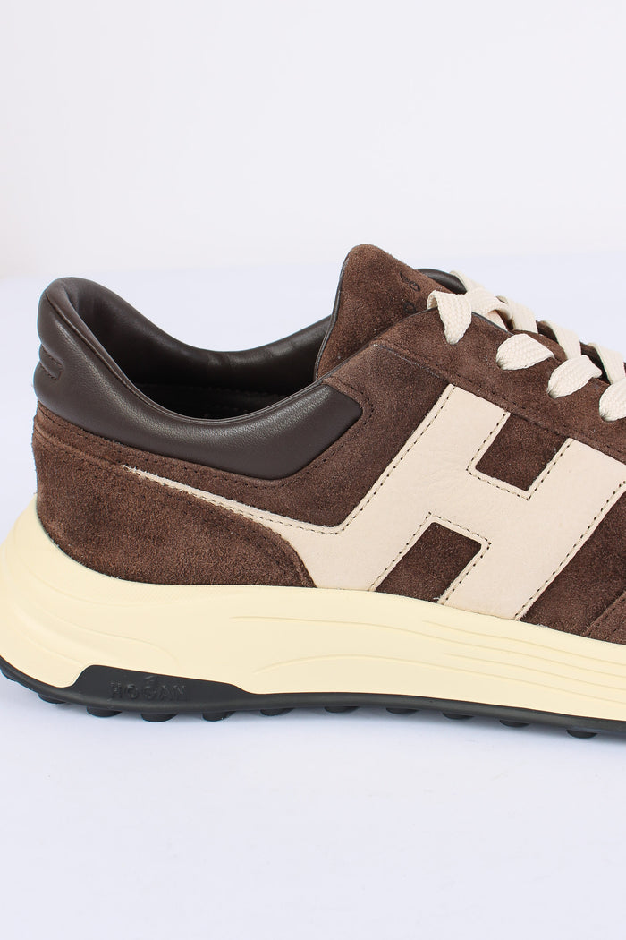 Sneakers Hyperlight Allacciato H Moro/bianco-7