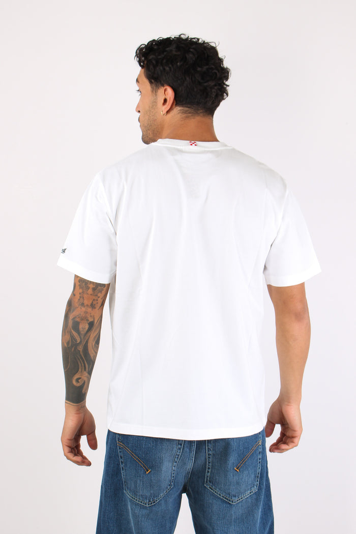 T-shirt Scritta Ricami Gin Clock-4