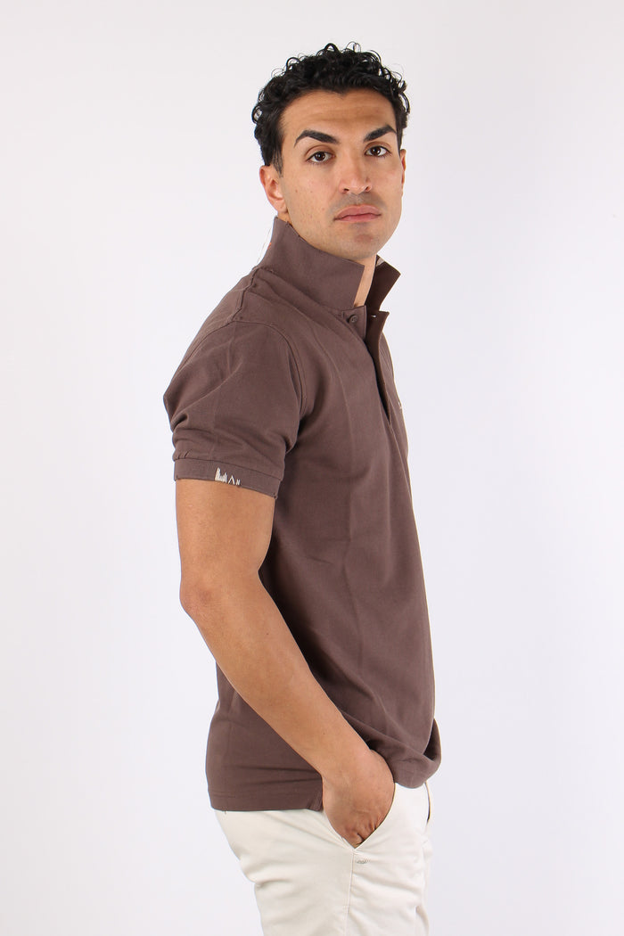 Polo Vintage Marrone-3