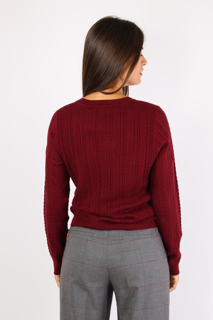 Jude Maglia Treccia Pattina Bordeuax-4