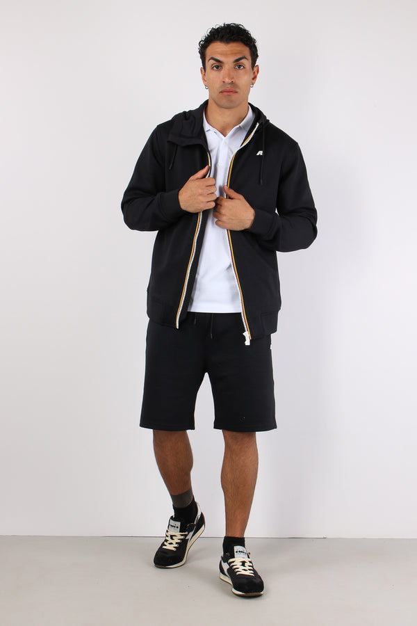 Felpa Scuba Leggera Black Pure