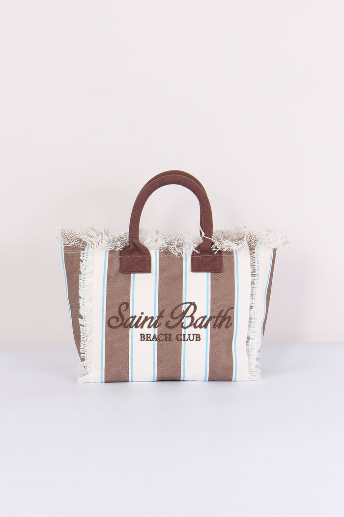 Colette Canvas Righe Beige/bianco