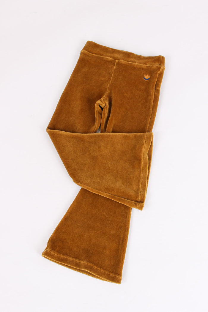 Legging Zampa Ciniglia Ocre-4