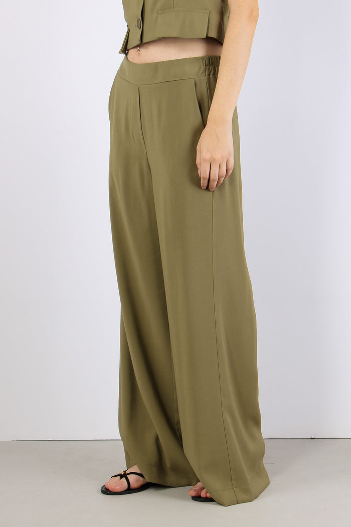 Pantalone Palazzo Misto Viscos Salvia-4