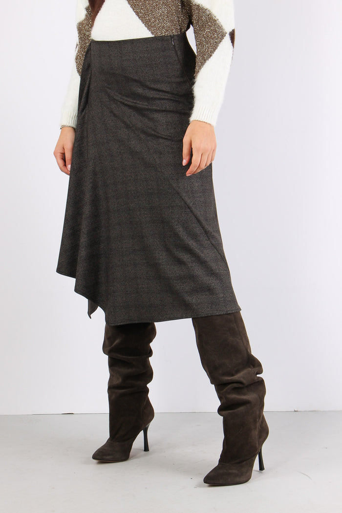 Gonna Lunghe Punte Grigio-3