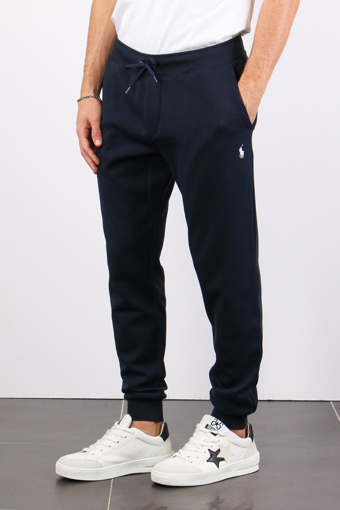 Pantalone Felpa Logo Navy-5