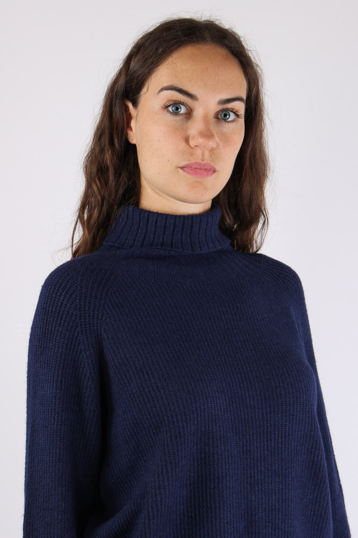 Collo Alto Viscosa Evening Blue-7