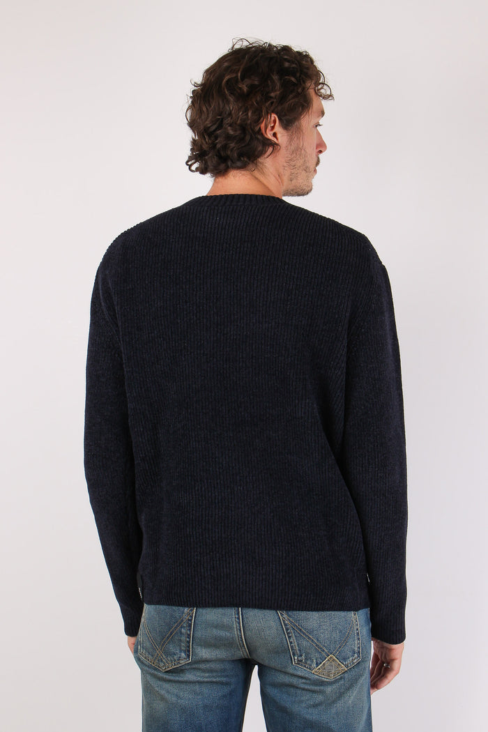 Maglia Girocollo Costa Inglese Navy-5