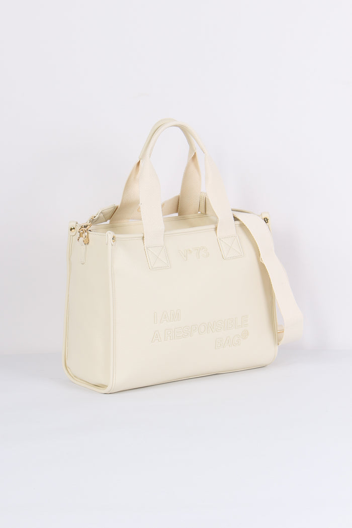 Responsability Now Tote Ecopel Off White-5