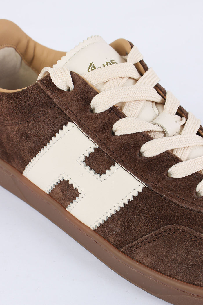 Sneakers Cool Allacciato H Moro/bianco-7
