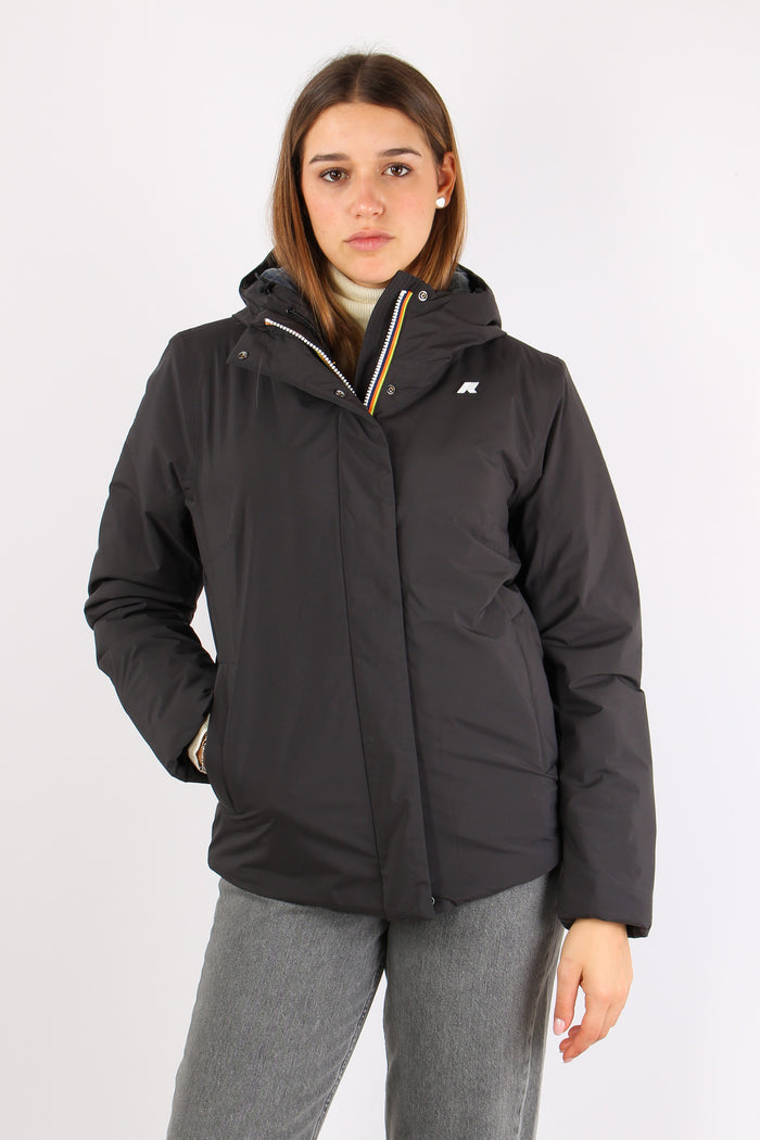 Giubbotto Corto Marmotta Black Blue-4