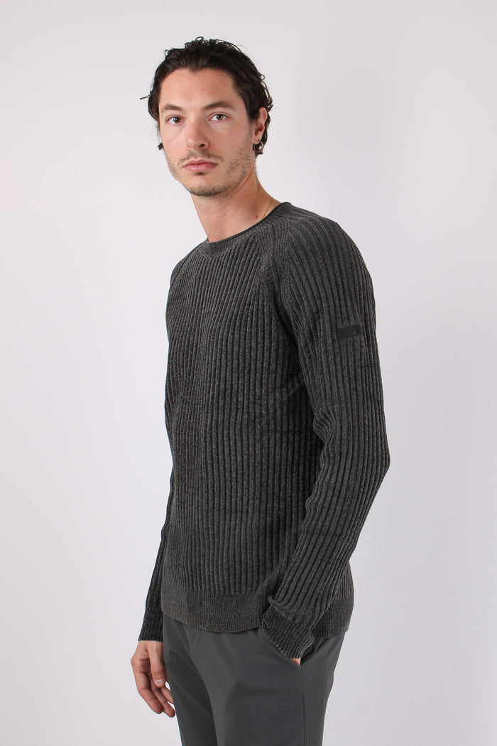 Maglia Girocollo Ciniglia Forest Green-7