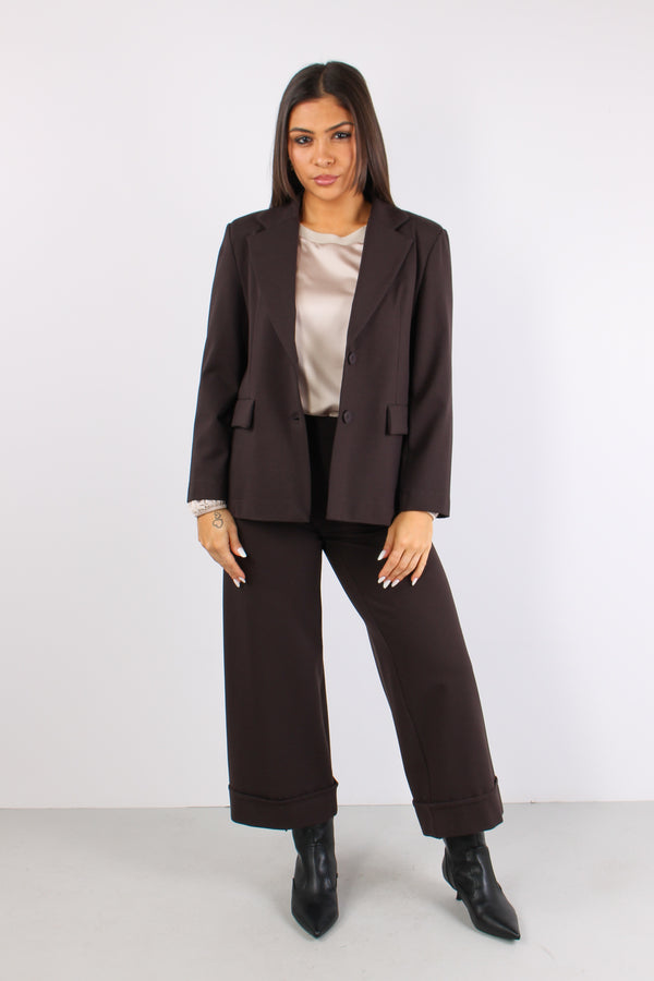 Pantalone Punto Milano Risvolt Moro