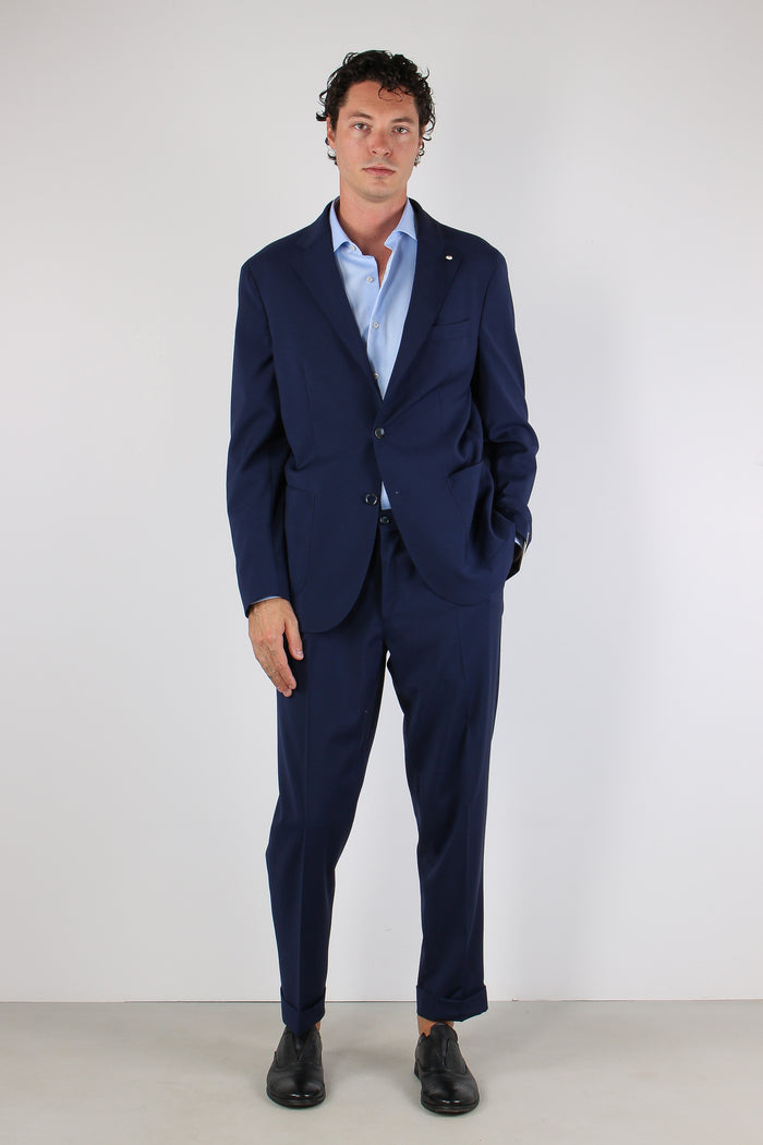 Giacca Drop Sette Blu