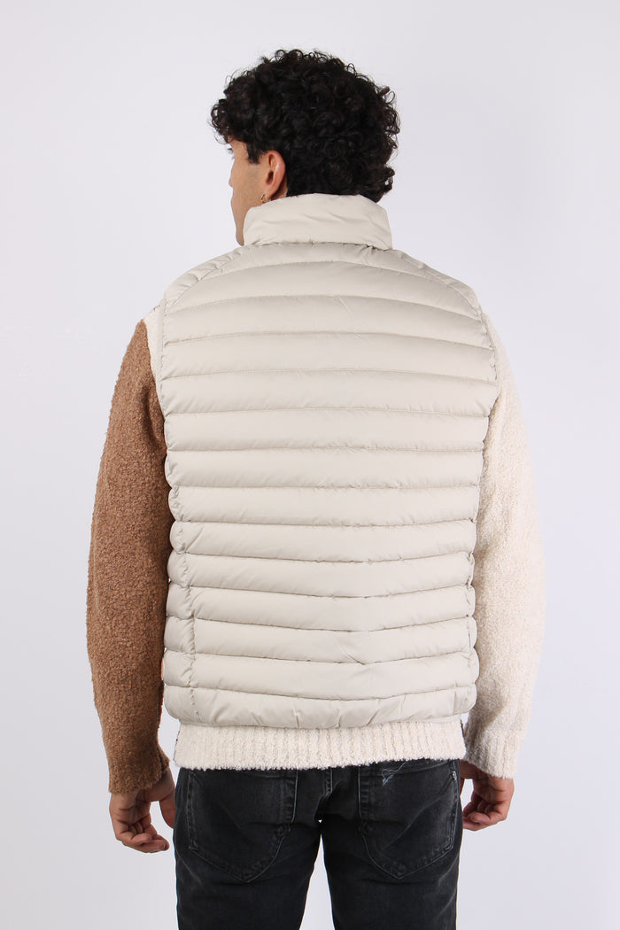 Rhus Gilet Piuma Beige-5