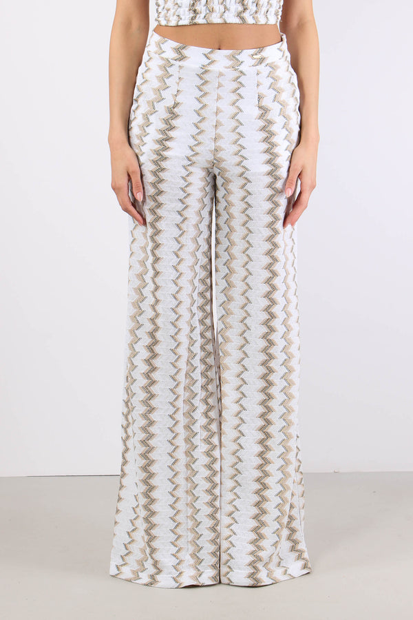 Pantalone Palazzo Jacquard Miami-2