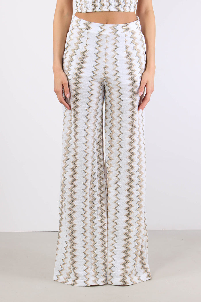 Pantalone Palazzo Jacquard Miami-2