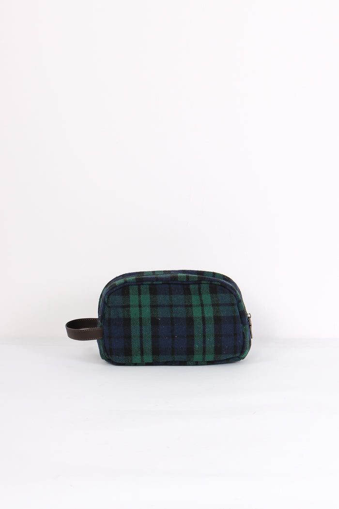 Beauty Bag Logo Tartan-3