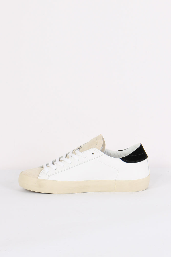 Sneaker Hill Low Shiny White/black-7