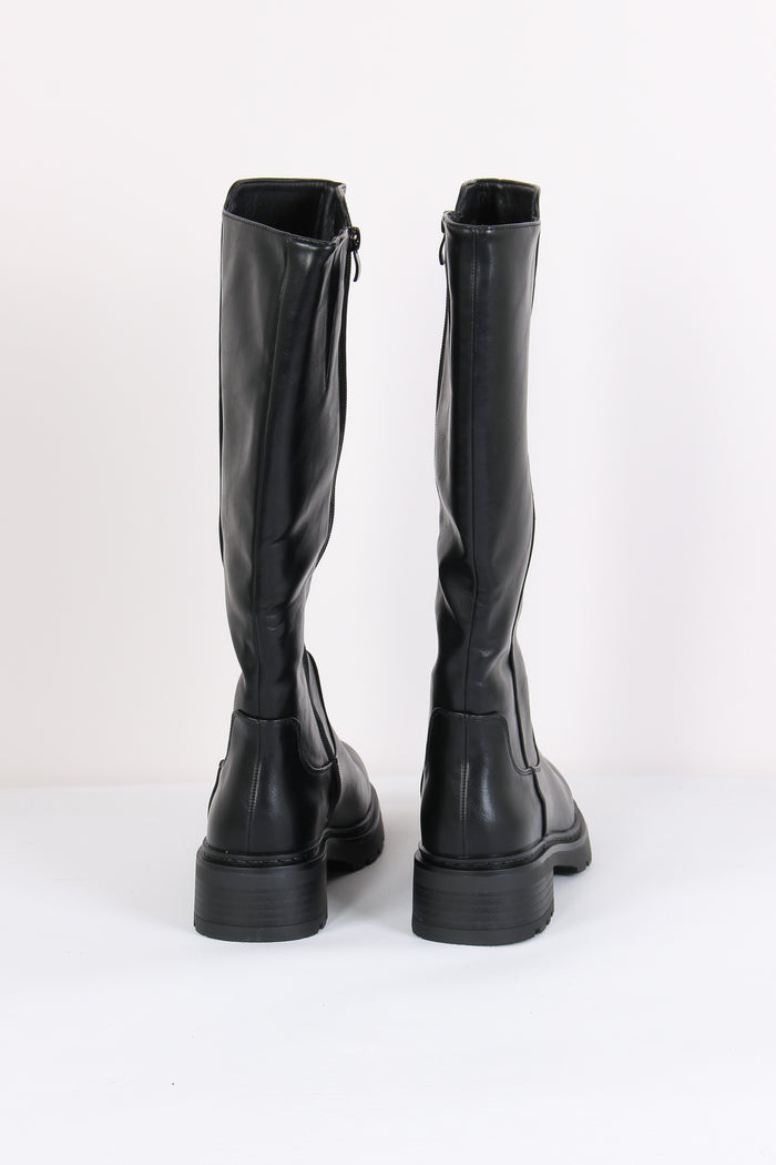 Stivale Gambale Alto Black-3