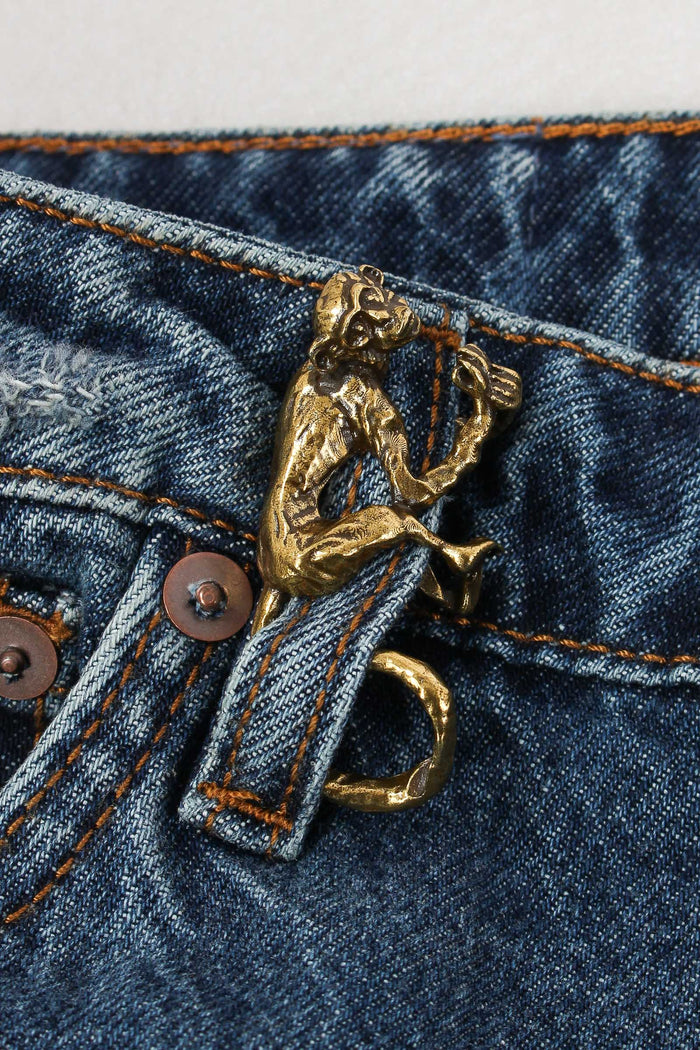 Denim Boyfriend Denim Medio-3