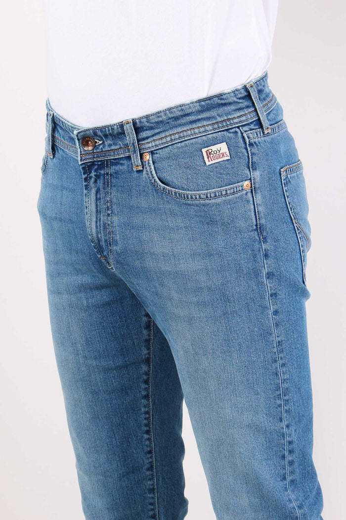 Denim Slim Fit Special Denim Medio-5