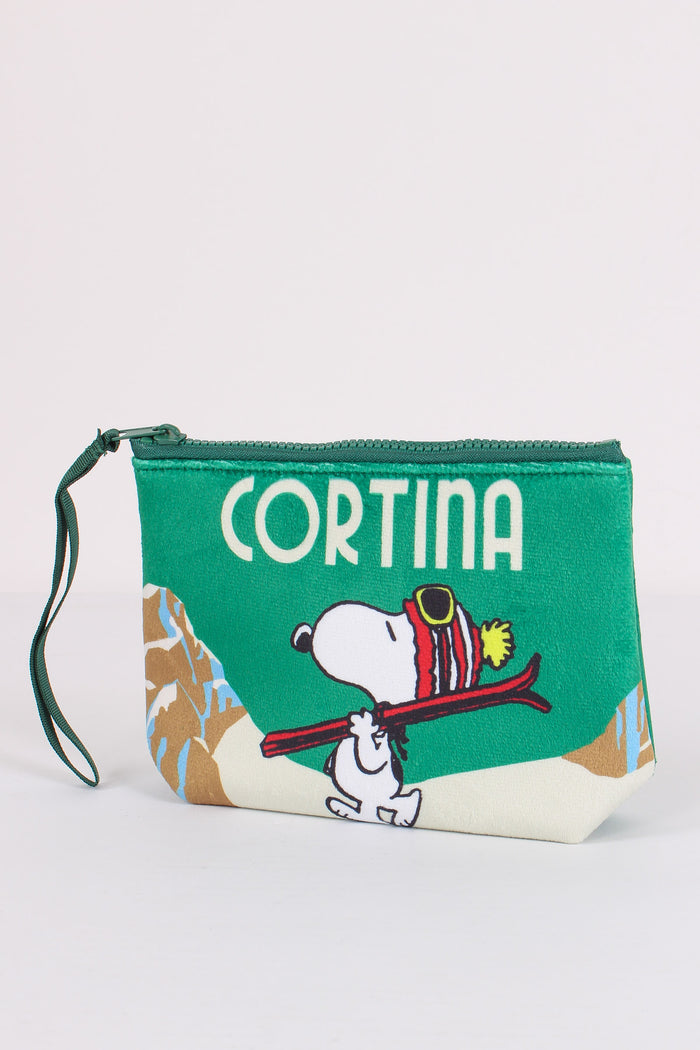 Pochette Snoopy Cortina Verde-4