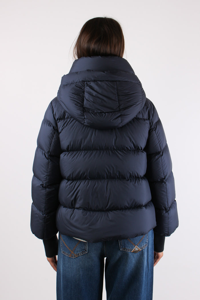 Cappa Manicotto Cappuccio Night Blue-5