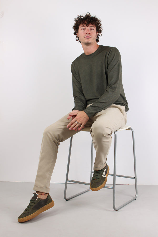 Maglia Girocollo Delavee Militare-2
