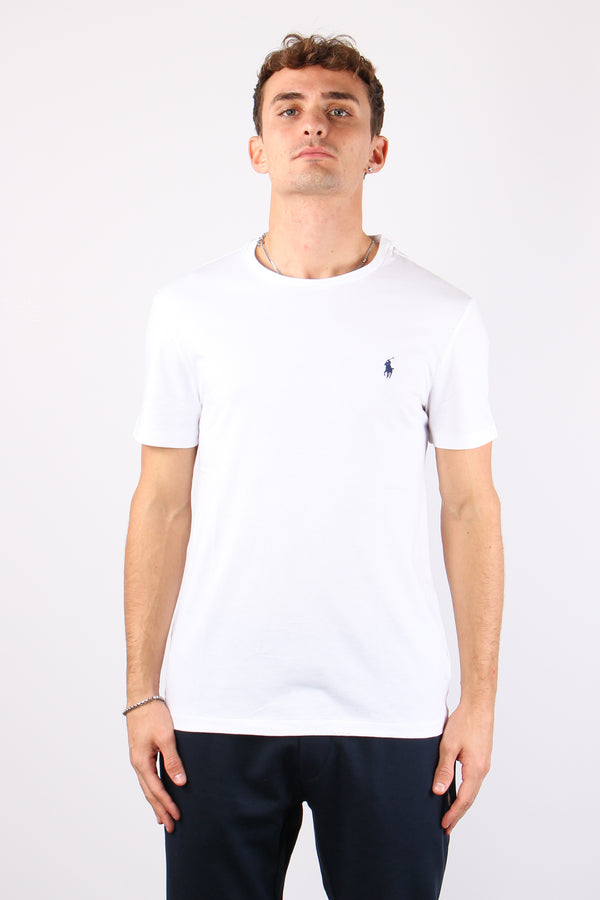 T-shirt Jersey Logo White