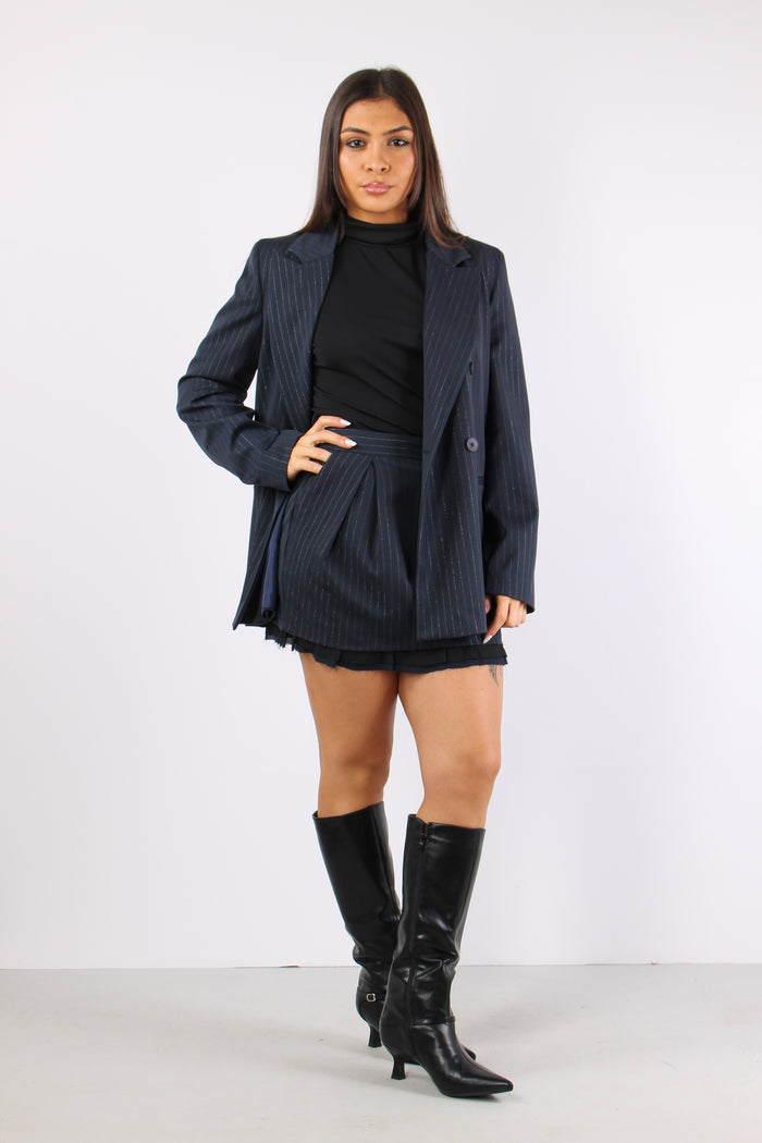 Minigonna Gessata Pences Notte-5