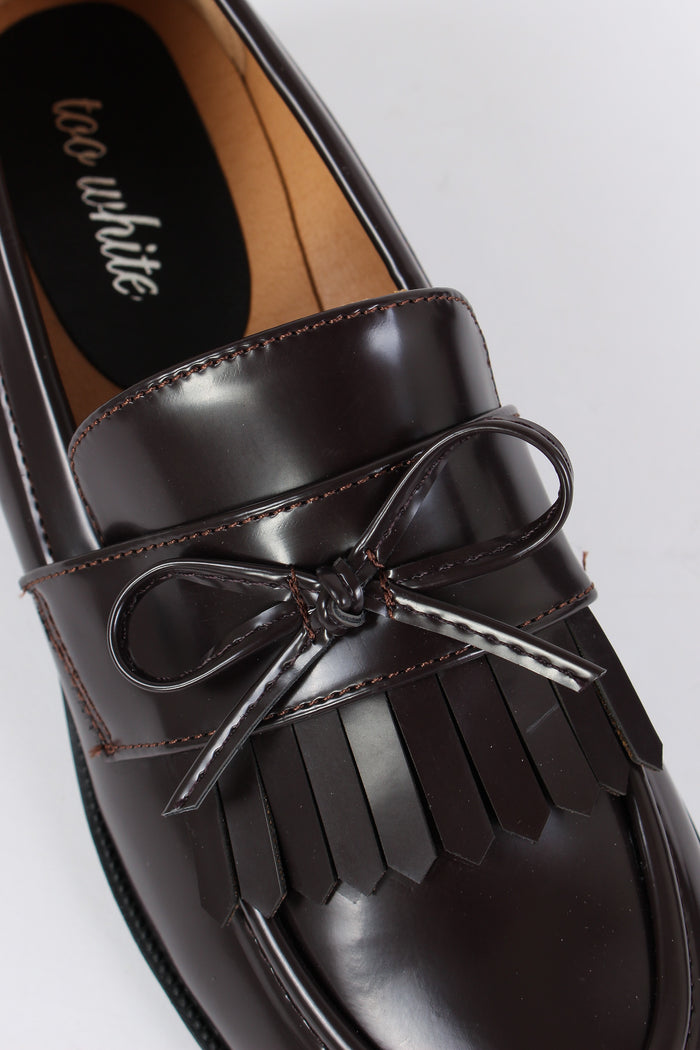 Mocassino Lucido Nappine Brown-8