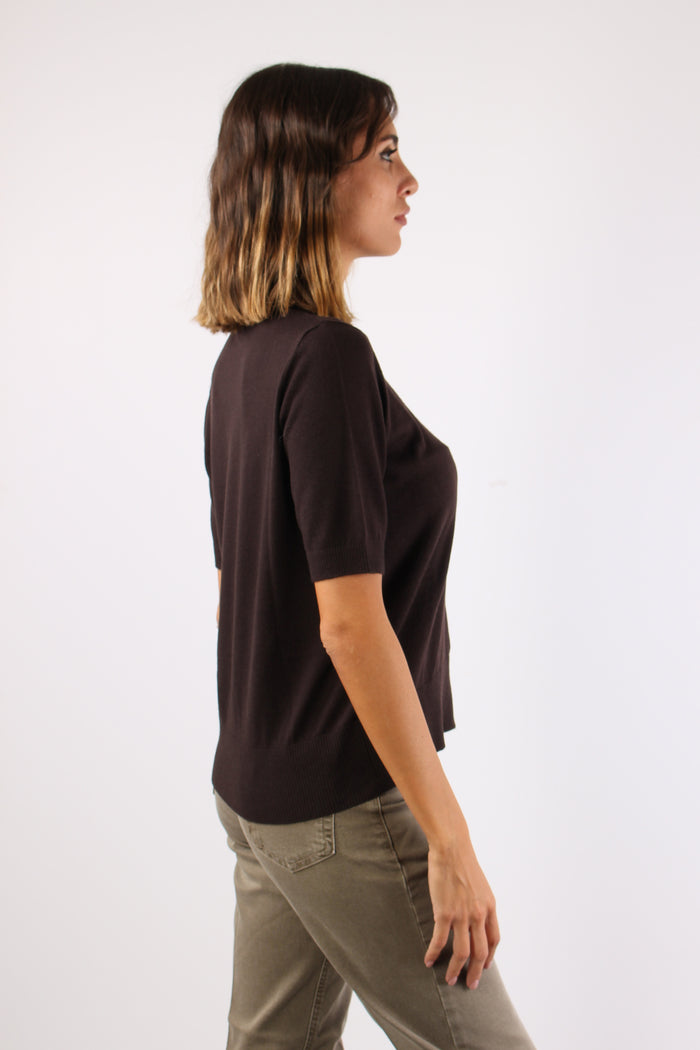 Maglia M/m Spacchetti Misto Lana Mole-6
