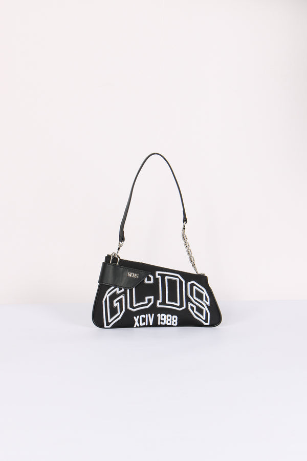 Pochette Nylon Logo Black