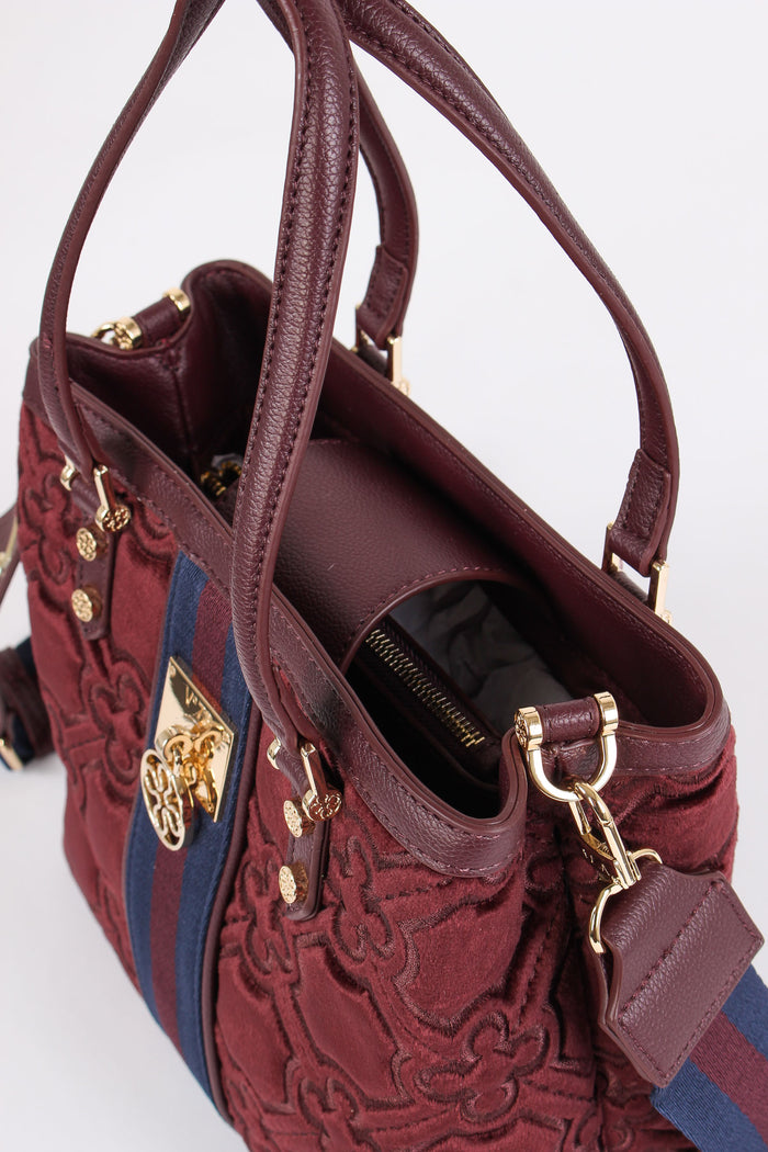 Cate Mini Shopping Bordeaux/blu-4