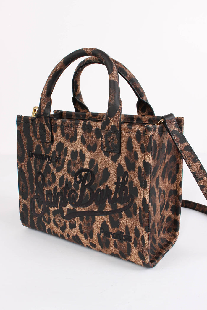 Borsa Suede Animalier Leopard-6