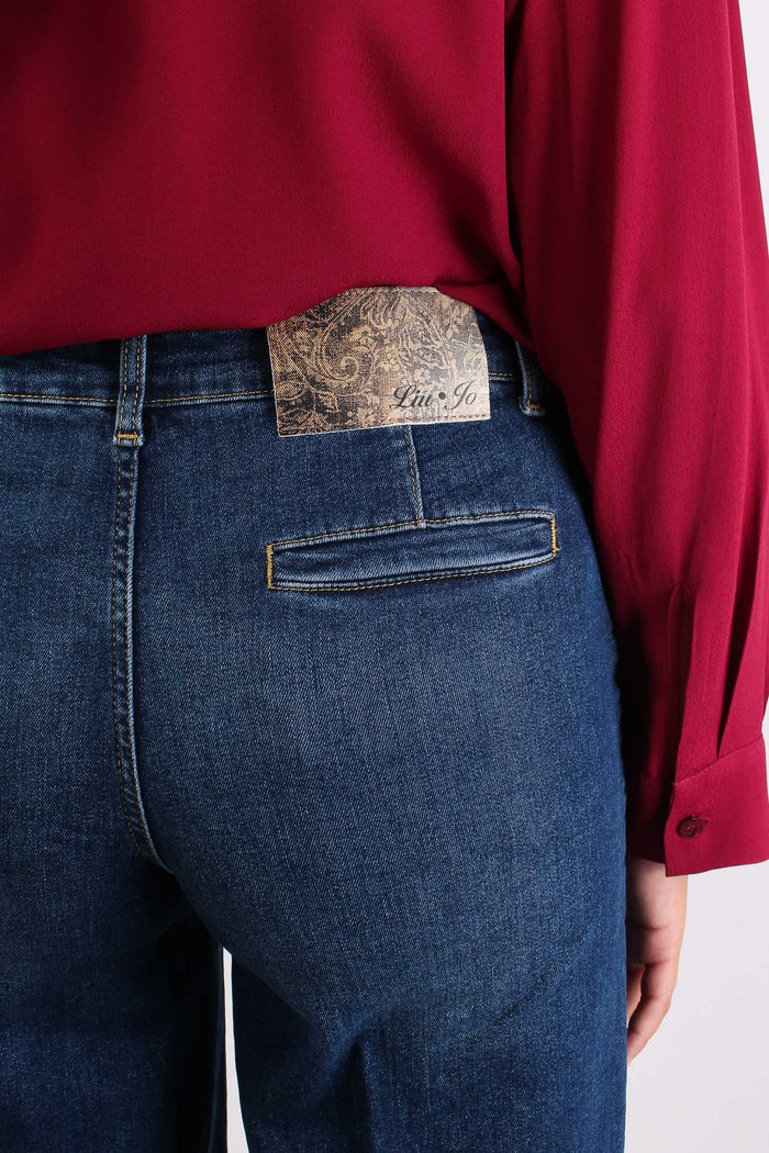 Denim Flare Tasca America Denim Medio-7