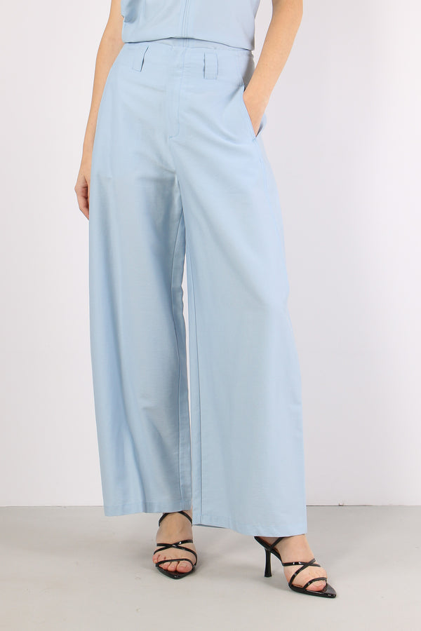 Pantalone Passanti Vita Celeste-2