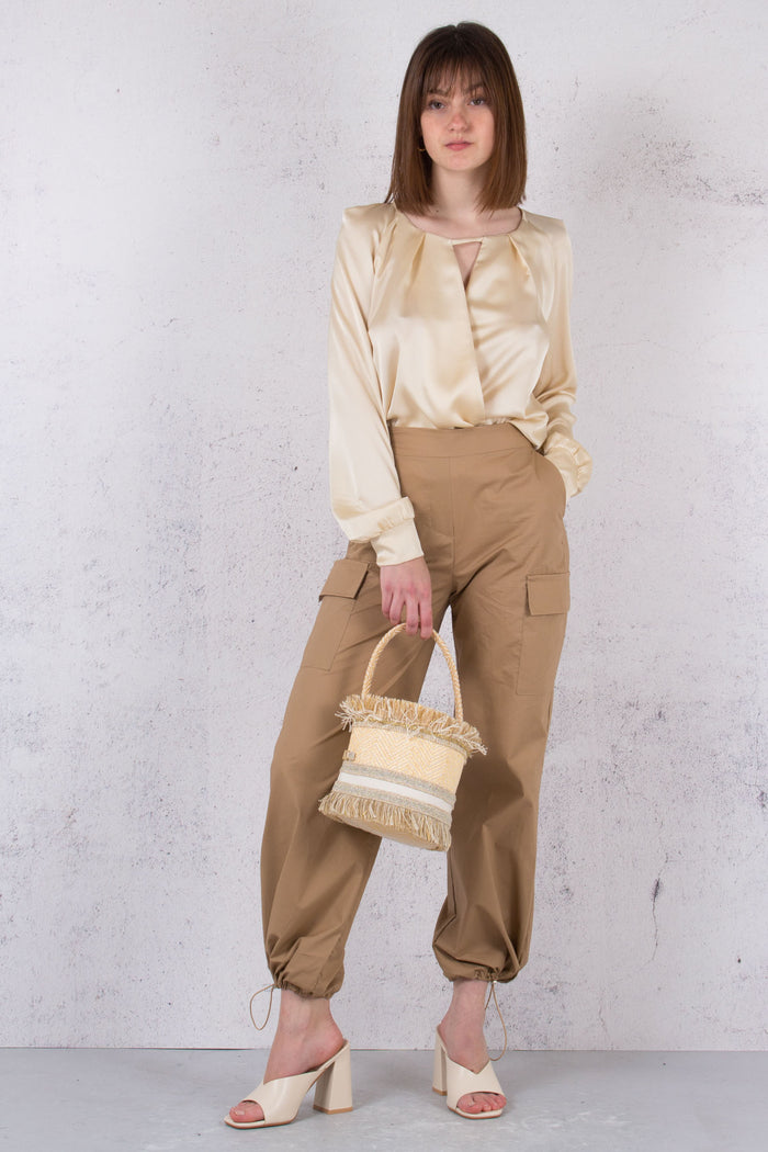 Body Goccia Effetto Raso Champagne-9