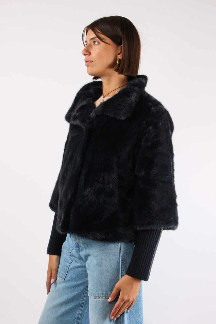 Cappetta Manica 3/4 Dark Navy-3