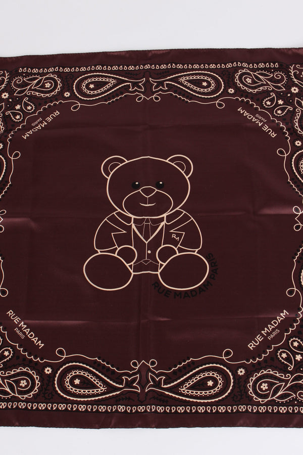 Foulard Fantasia Bandana Brown