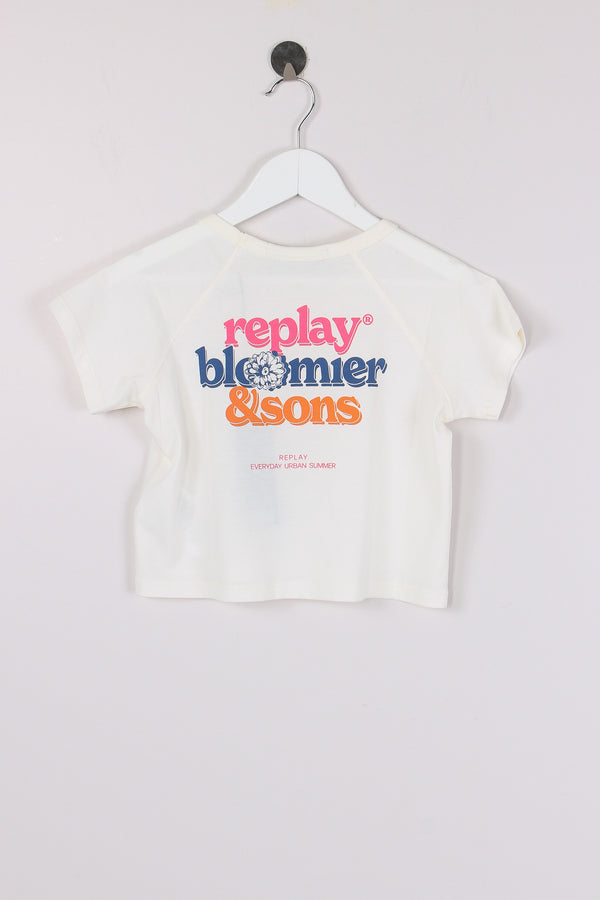 T-shirt Logo Dietro Panna-2